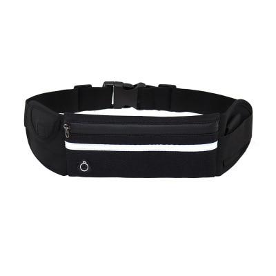E Tronic Edge Running Belt - Unisex, Water-Resistant Waist Bag for Sports &  Exercise - Fanny Pack w/Zipper Pocket fits Phone, Keys & Cash - Black, Waist  Packs -  Canada