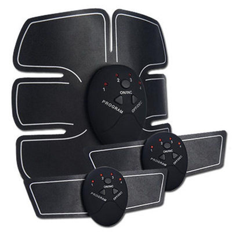 EMS ABS Rechargeable Wireless Abdominal Muscle Stimulator Smart Fitness  Massage Sticker Weight Loss belt Body Slimming belt