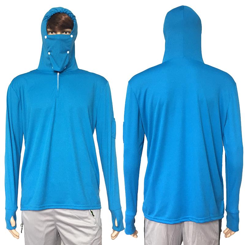 Anti-UV Quick Dry Hooded Fishing Shirt - seviorakoglusobelli-store
